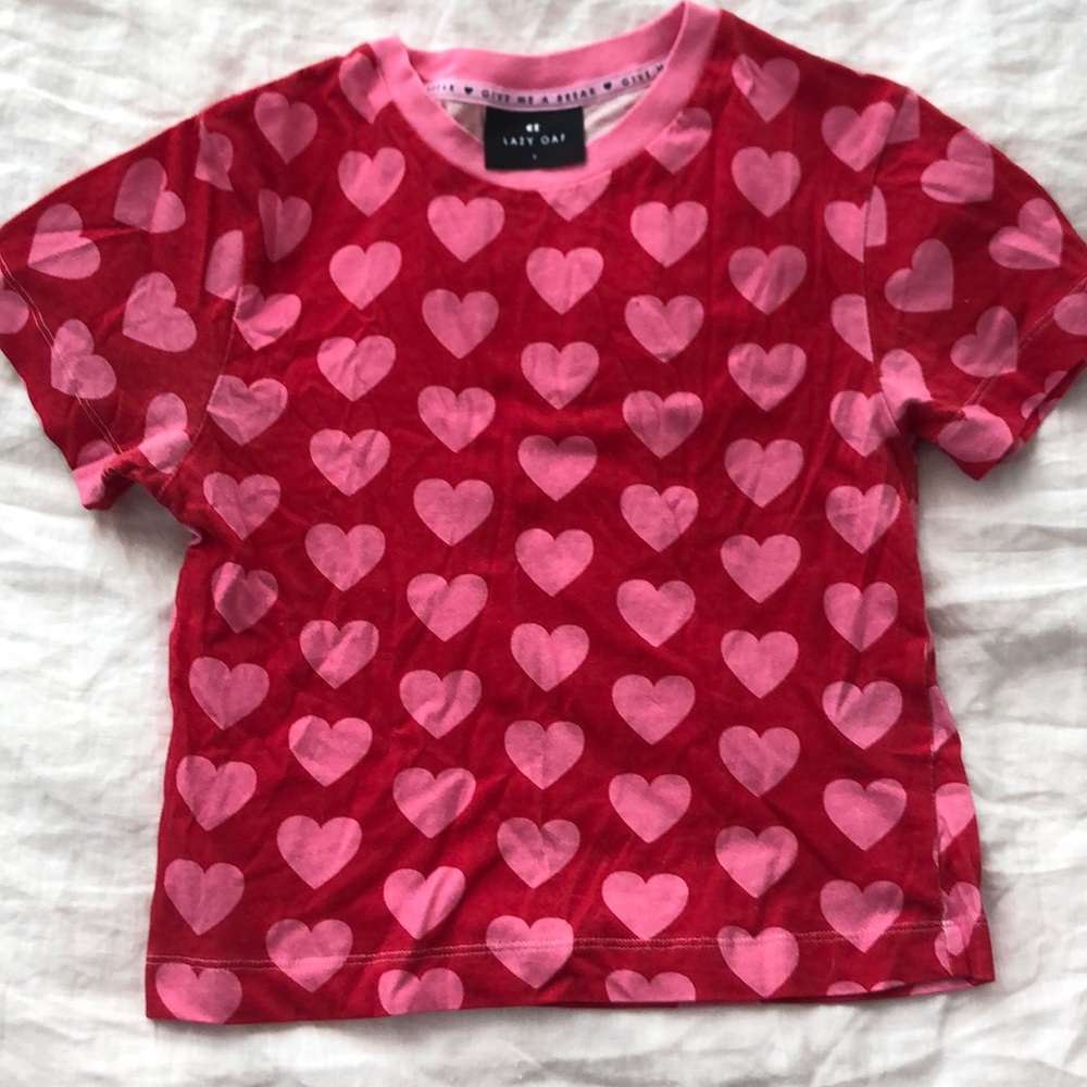 Lazy Oaf Heart Babydoll Tee